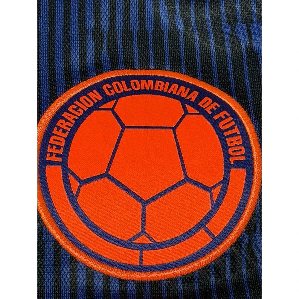 NWOT Adidas Colombia Soccer Jersey Men’s M Blue Orange Climacool FCF